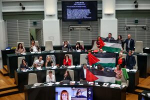 Lee más sobre el artículo Reyes Maroto: “Almeida se ha quedado solo ante el drama de Gaza, igual que Netanyahu en Naciones Unidas”